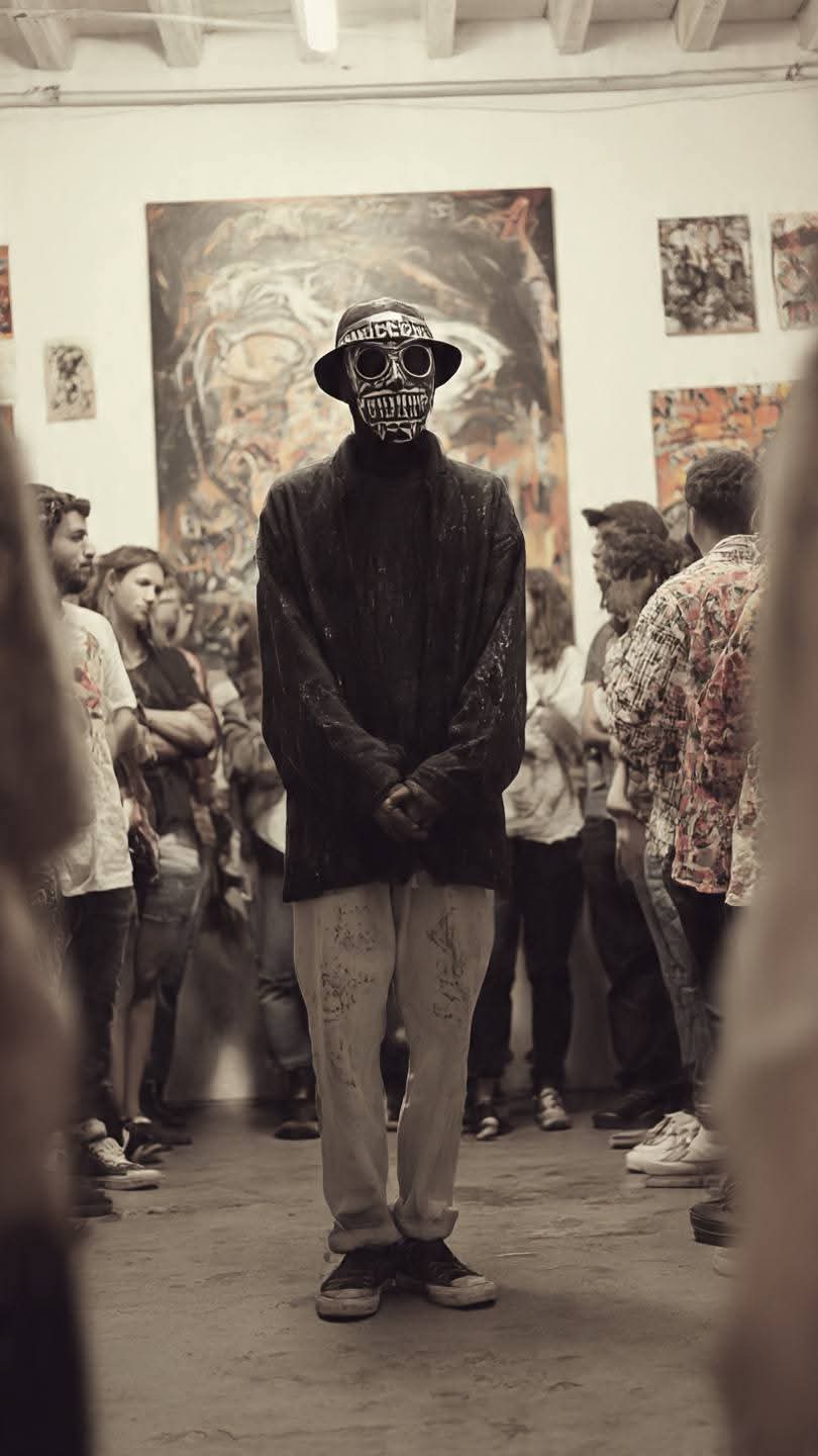 Guardián de sala enmascarado
